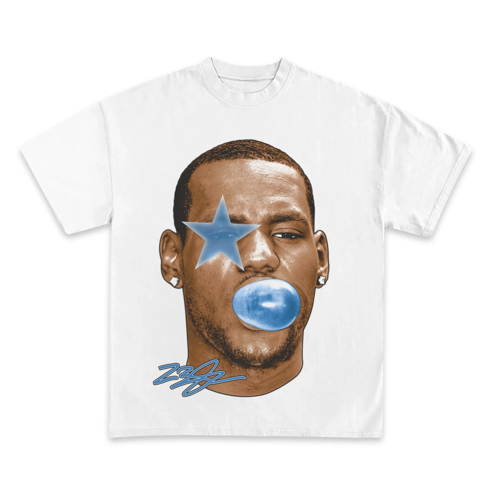 Lebron James Basketball Star T - Streetwear Brand Vintage recension och pris