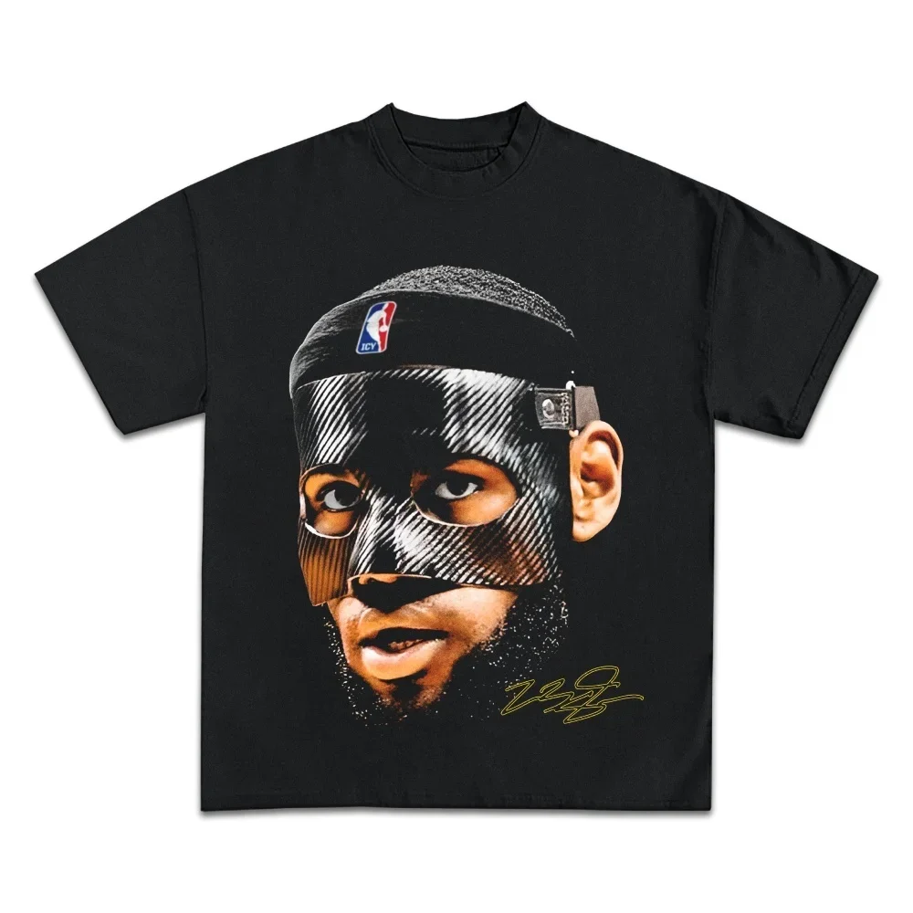 Lebron James Basketball Star T - Streetwear Brand Vintage recension och pris
