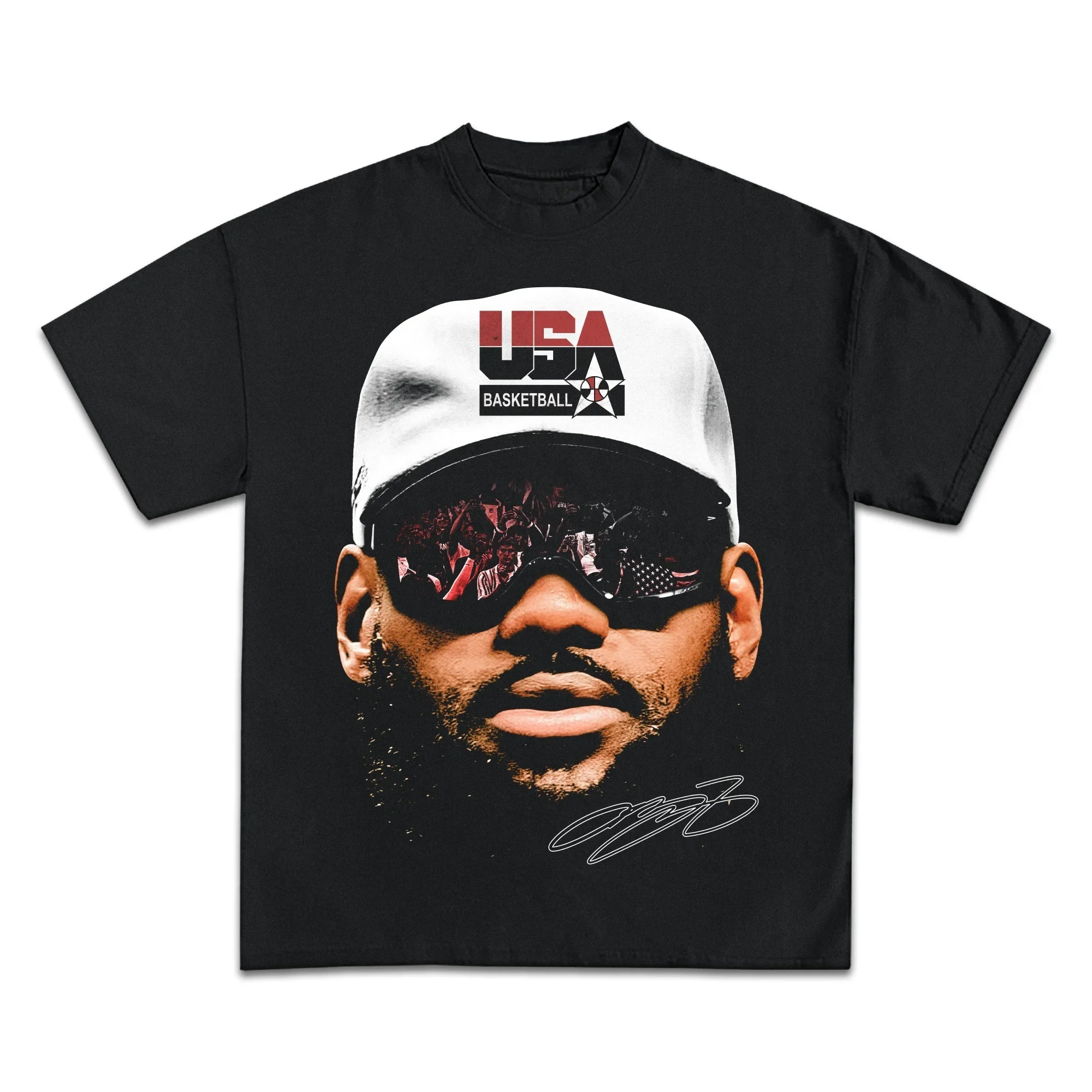 Lebron James Basketball Star T - Streetwear Brand Vintage recension och pris