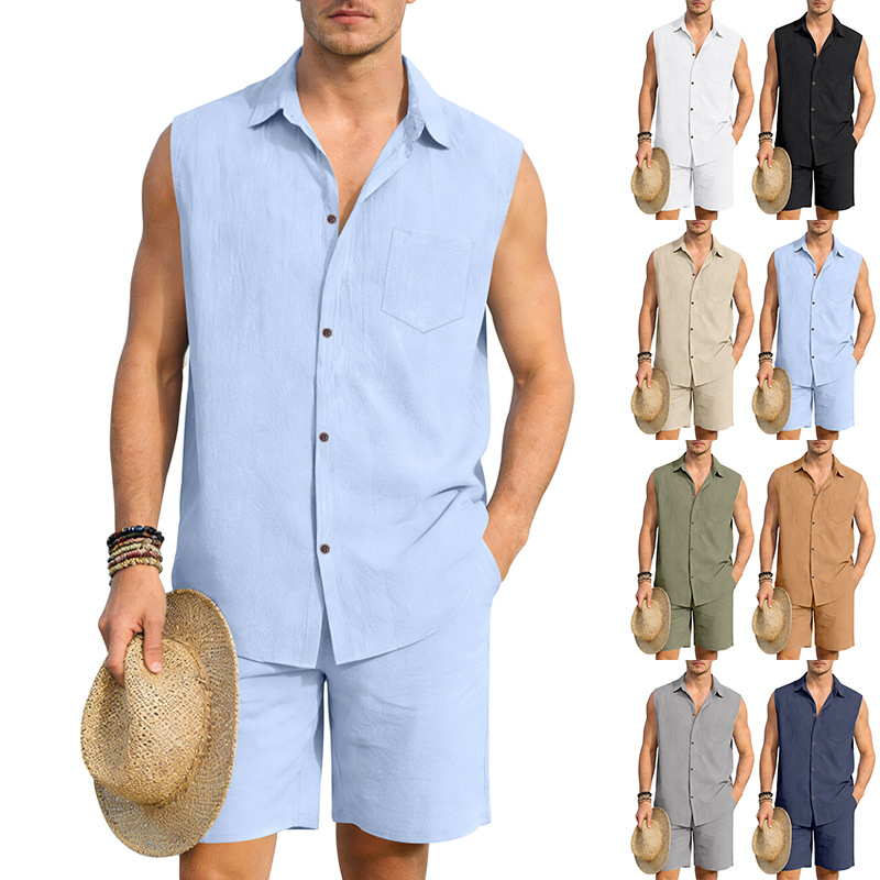 2026 Summer Mens Linen Hawaiia - Streetwear Brand Tags recension och pris