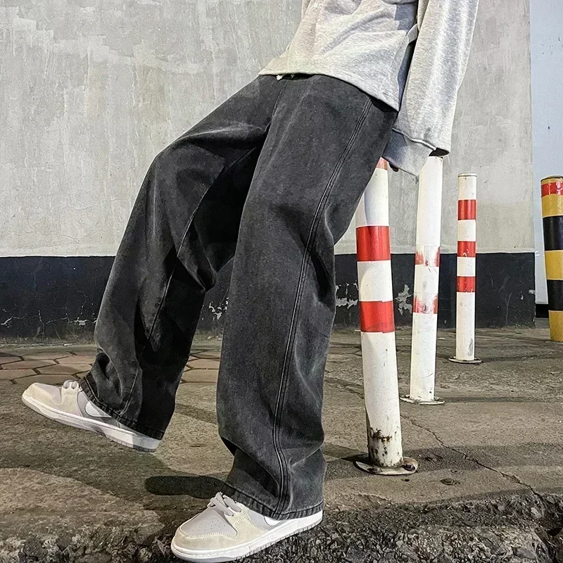 New Streetwear Loose Jeans Men - Streetwear Clothing Brands recension och pris