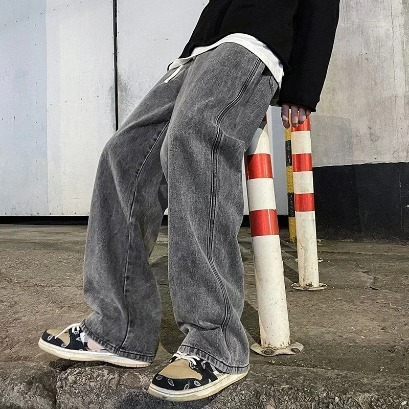New Streetwear Loose Jeans Men - Streetwear Clothing Brands recension och pris