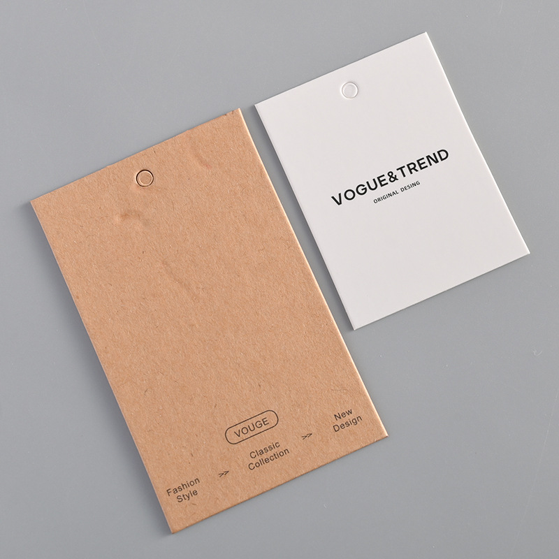 Custom Vintage Kraft Paper Han - Streetwear Brand Tags recension och pris