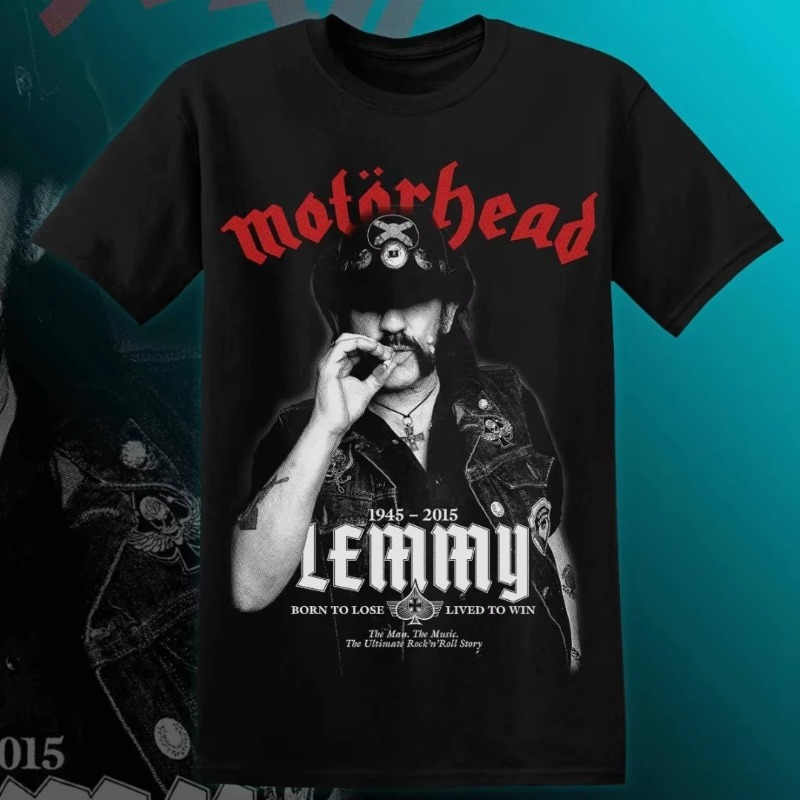 MOTÖRHEAD LEMMY T-Shirt Men Wo - Streetwear Clothing Brands recension och pris